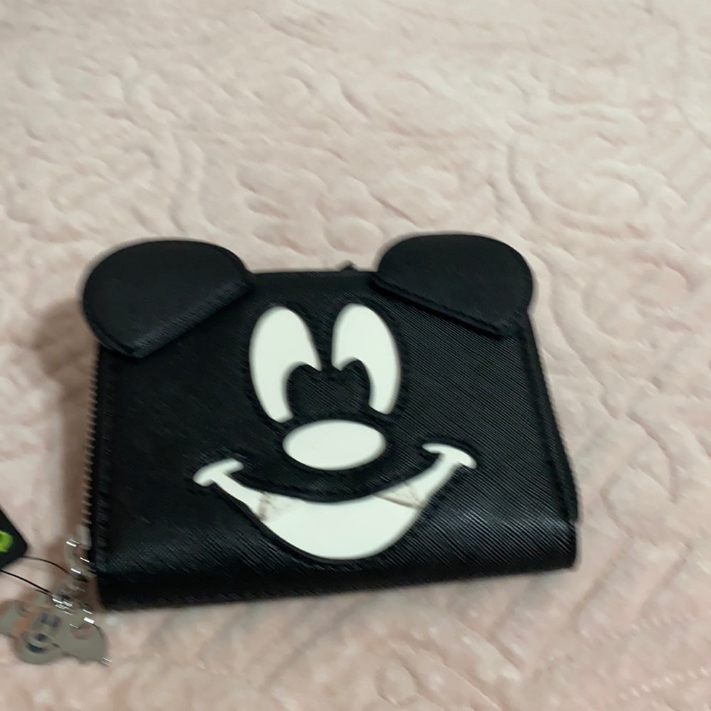 Loungefly glow in dark Mickey Mouse wallet